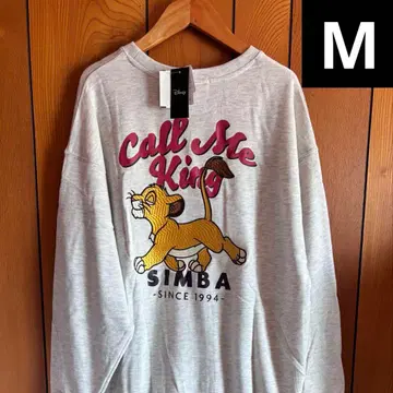 라이온킹 심바 자수 사가라 긴팔 트레이닝복 맨투맨 M