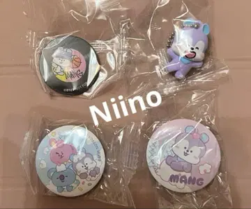 BT21 쿠라스시 콜라보 MANG 4개 세트