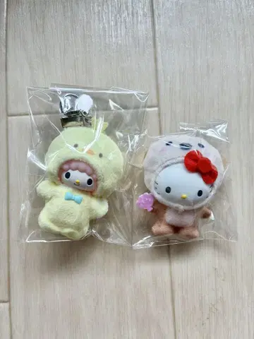 산리오 치비토모 피아노 키티 세트