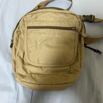 mont-bell 숄더백 베이지