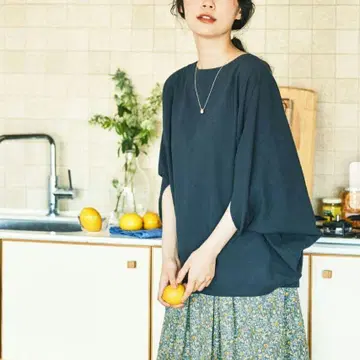 펠리시모 and myera 돌먼 슬리브 상의 모임 FELISSIMO