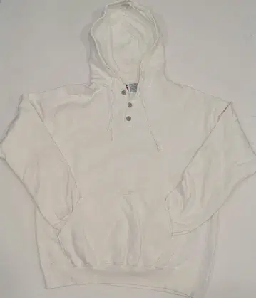 RUSSELL ATHLETIC 빈티지 세 개 버튼 후드티 XL