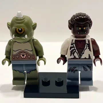 정품 새상품급 레고 미니 피규어 시리즈 9 사이클롭스 늑대인간