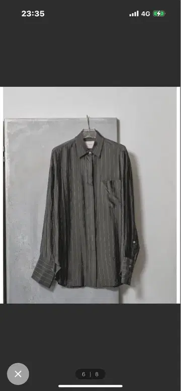TODAYFUL Stripe Silky Shirts 12510416