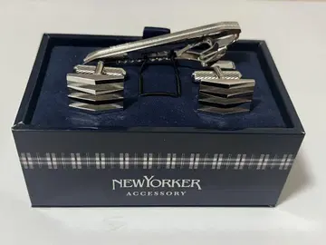 NEWYORKER 넥타이핀 커프스 단추