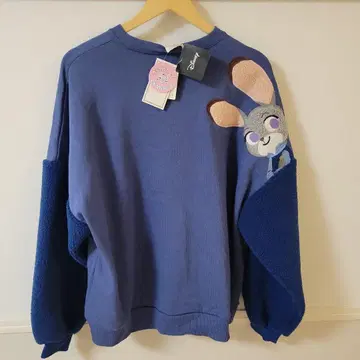 주디 주토피아 맨투맨 보아 손잡이 랜드 시 트레이닝복