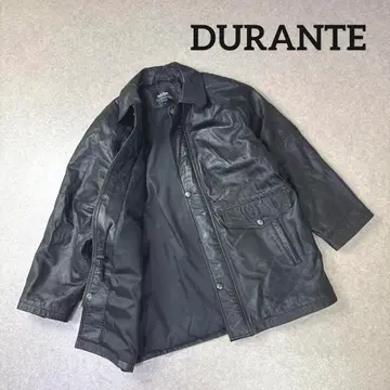 DURANTE 듀란테 천연 가죽 램 가죽 자켓 블랙 S