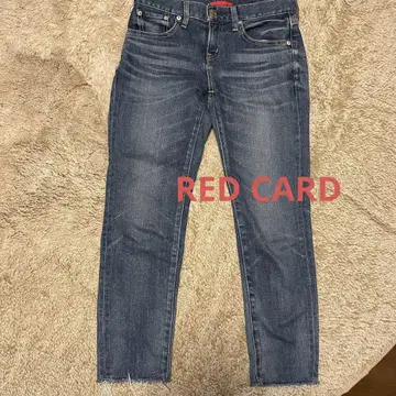 RED CARD 레드카드 데님 청바지 사이즈 22