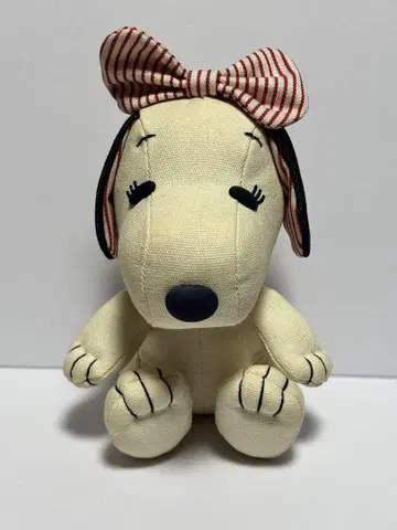스누피 벨 봉제 인형 EDWIN x 스누피 콜라보 굿즈