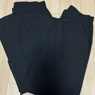 남성용 팬츠 블랙 블랙