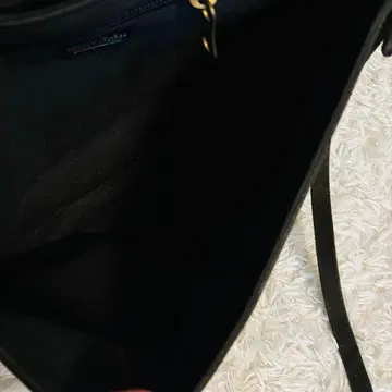 일비종떼 숄더백 가죽 블랙 카메라 백 금 숄더