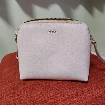 FURLA 핑크 가죽 숄더백 정품