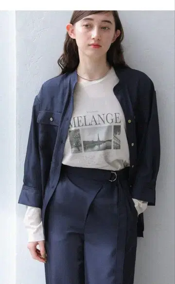롱 티셔츠 프린트 티셔츠