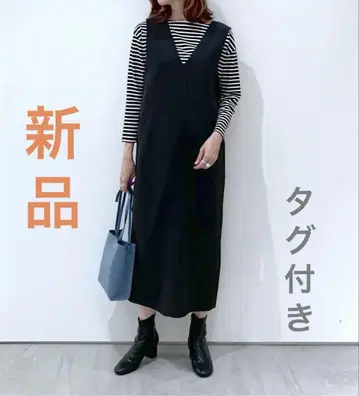 Elura V넥 블랙 L 사이즈