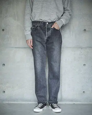 orSlow 105 90's Black Denim Stone
