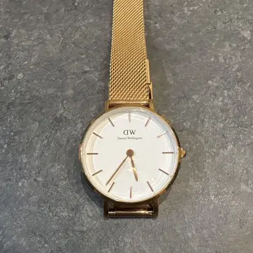 Daniel Wellington 골드 메쉬 시계