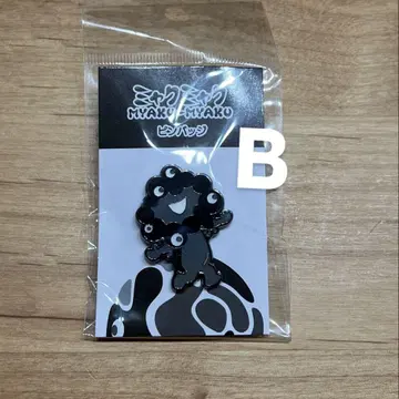 블랙 미야쿠미야쿠 핀 배지 B 오사카 간사이 만박 EXPO2025