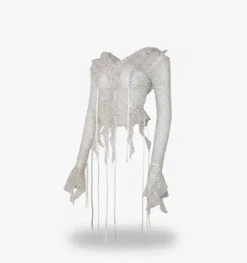 S dot flow frill tops bexbk