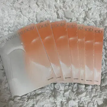 orangeblood 미개봉 7장 ENHYPEN engenever