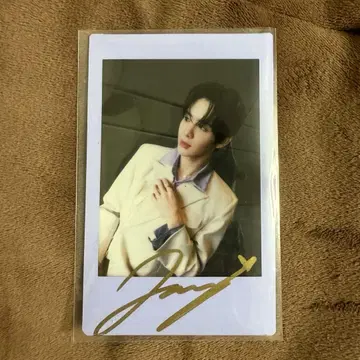 James 친필 사인 폴라로이드