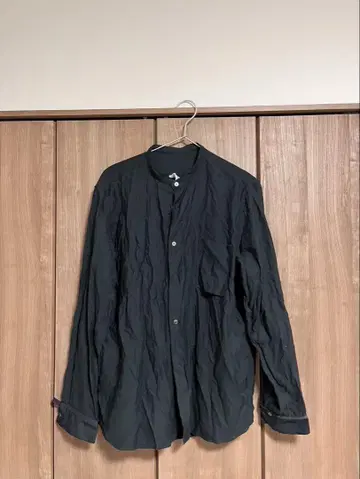 Edwin 블랙 긴팔 셔츠