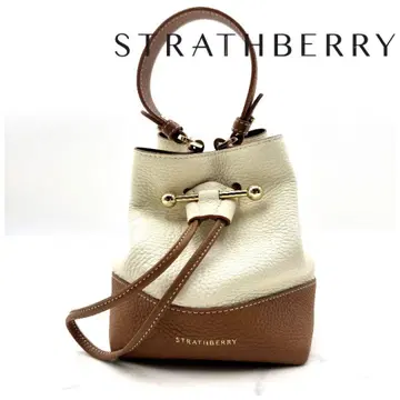 컨디션 최상 STRATHBERRY 스트라스베리 복조리 핸드백 토트