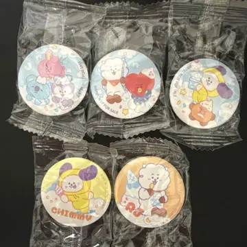 쿠라스시 BT21 오리지널 캔뱃지