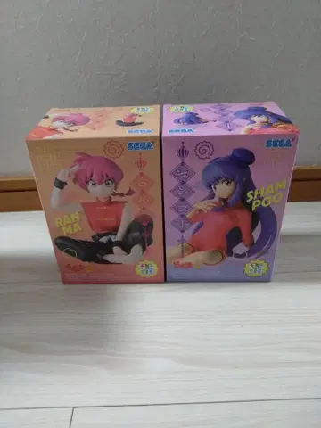 란마 1/2 쵸코노세 프리미엄 피규어 란마 샴푸 세트