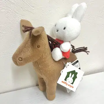 승마 미피 봉제 인형 레드 구마모토 한정판