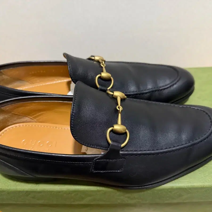 [260] Gucci Jordan Black Leather Loafers + Vibram Reinforcement