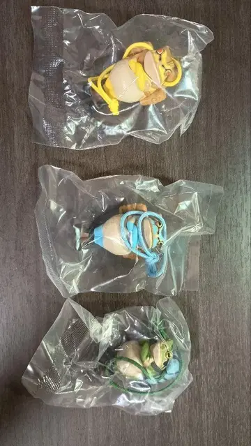 무사히 개구리 가챠가챠 3종 세트
