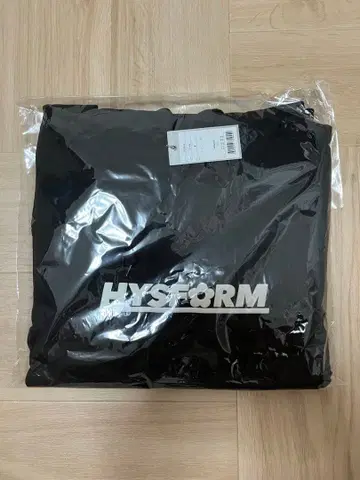 HYSTORM 블랙 후드티 미사용