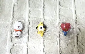 BT21 쿠라스시 빅쿠라폰 피규어 RJ CHIMMY TATA