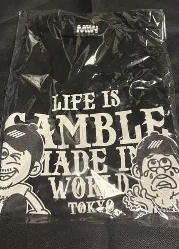 LIFE IS GAMBLE. T셔츠 카노 요시마사