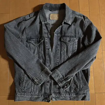 그레이(블랙) 데님 자켓