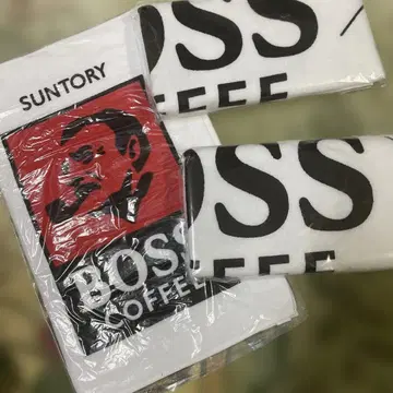 BOSS COFFEE 타월 3장 세트