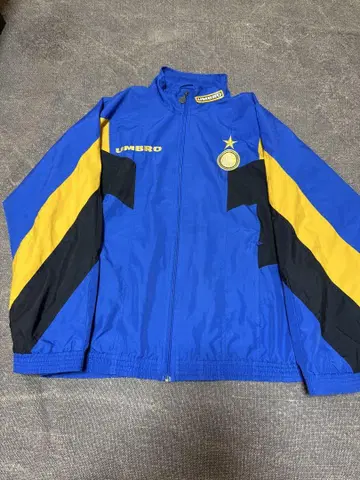 레어 90s umbro 엄브로 inter 인테르 밀라노 트랙 자켓