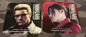 USJ 바이오하자드 코스터 4장 세트