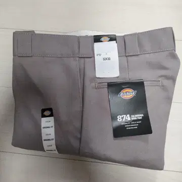 DICKIES 874 워크 팬츠 디키즈 새상품 32 x 30 실버 sv