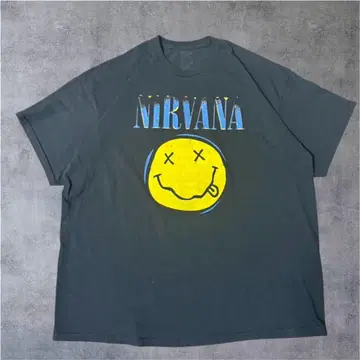 USA NIRVANA 밴드 티셔츠
