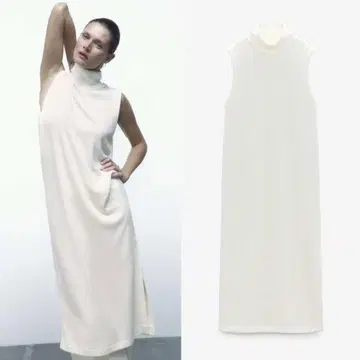 새상품 ZARA 소프트 롱 원피스 L 사이즈