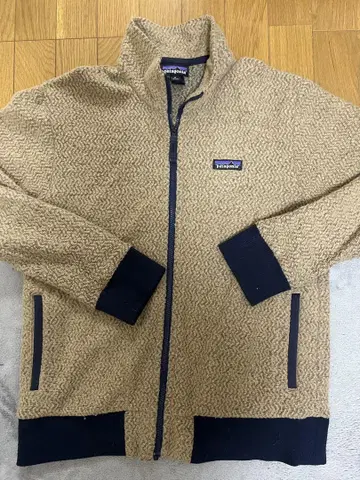 patagonia 플리스 자켓 베이지