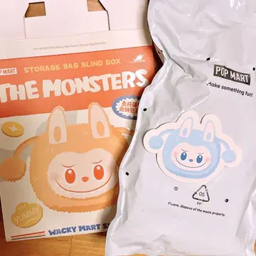 LABUBU 복조리 스카이블루 POPMART LABUBU 와키마트