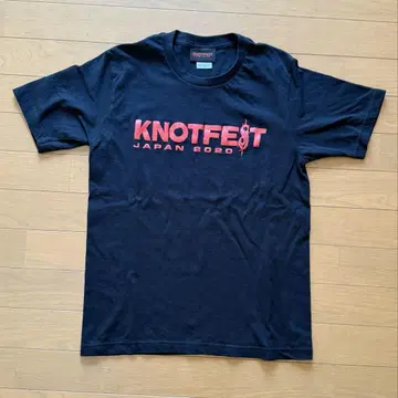 KNOTFEST 블랙 T셔츠