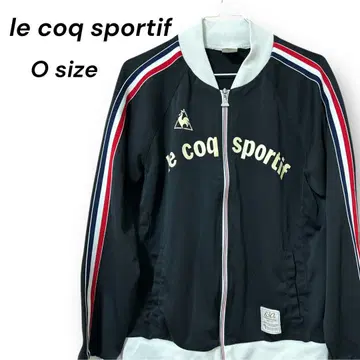 le coq sportif 블랙 트랙 자켓 130주년 O 사이즈