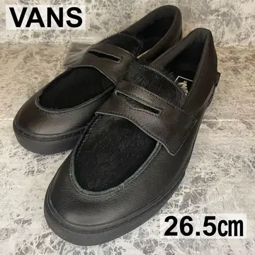 [ 미사용 새상품 ] VANS 로퍼 V196CF HL 블랙 26.5cm