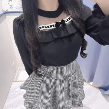 더블 프릴 SK 미셸 마카롱 허니 뮤