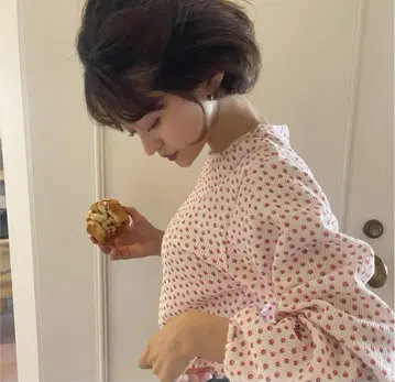 bibiy 립 패턴 썸머 상의