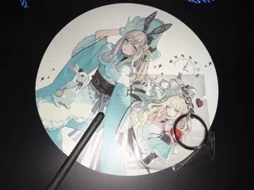 TGS2025 TGS 아카쿠라 아크릴 키링 부채 앨리스 XPPEN