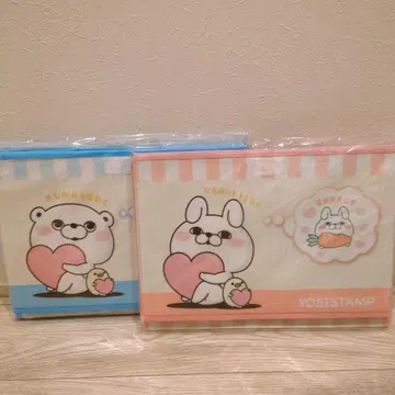 YOSISTAMP 요시 스탬프 뚜껑 포함 수납 BOX 2종 세트